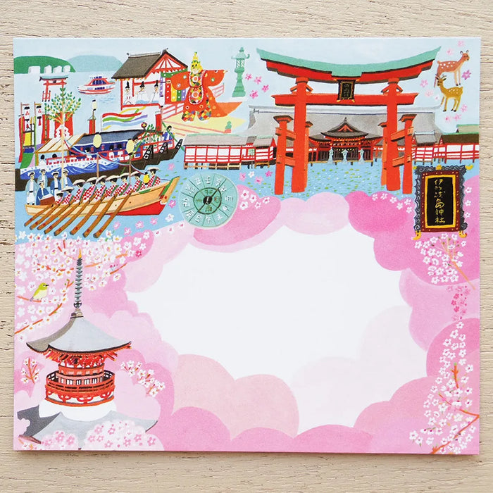 Ai Okino Memo Pad - Hiroshima & Miyajima