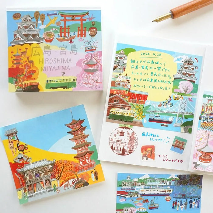 Ai Okino Memo Pad - Hiroshima & Miyajima