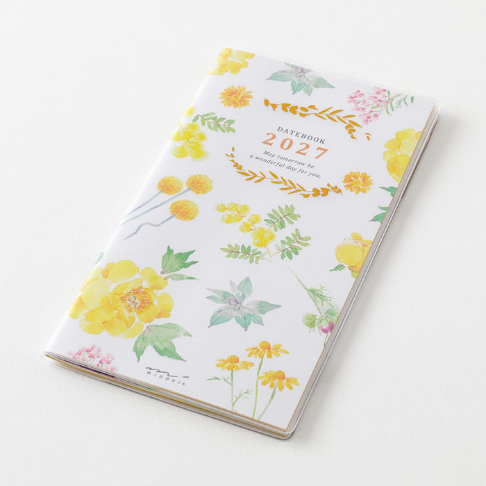 2027 Pocket Diary B6 Slim - Monthly - Country Time Floral
