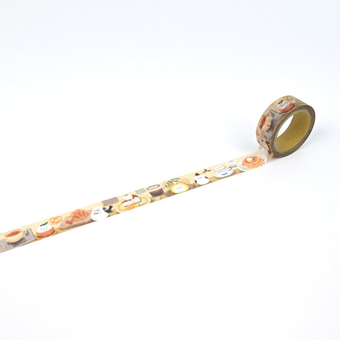 Mattari Animals Washi Tape - Shimaenaga