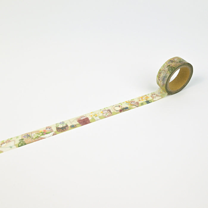 Mattari Animals Washi Tape - Flying Squirrel