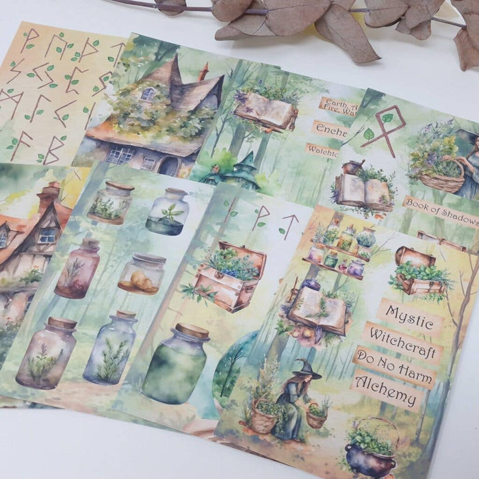 Earth Witches A7 (Mini) Scrapbook Paper Pack