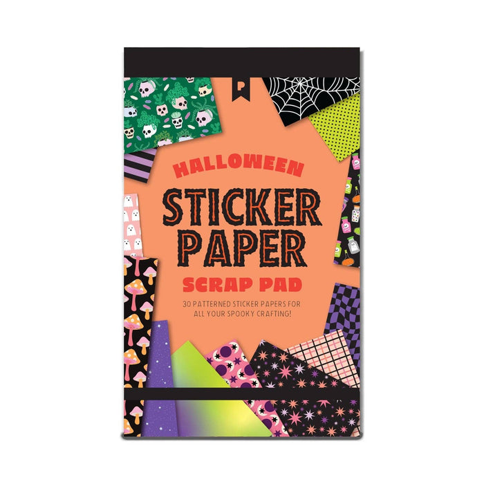 Halloween Sticker Paper Scrap Pad