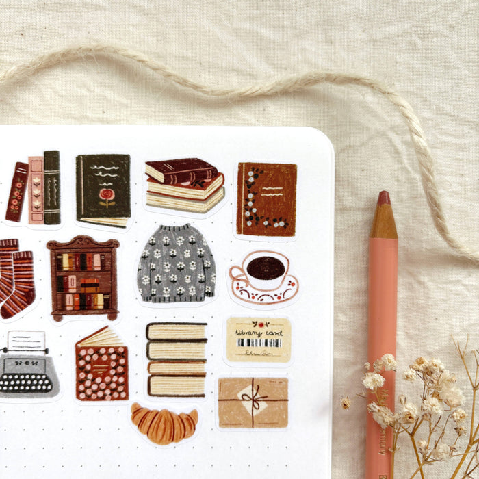 Bookish Corner - Sticker Sheet