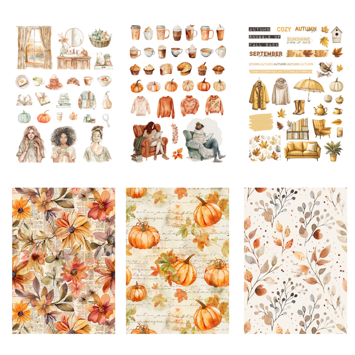 Autumn - Sticker Book