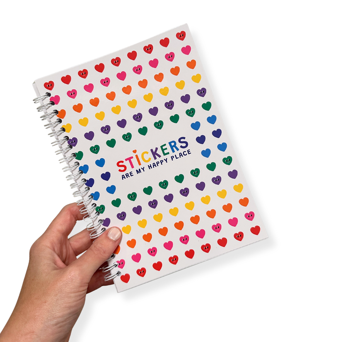 Stickers Are My Happy Place Sticker Release Book