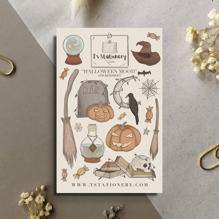 Halloween Mood Sticker Sheet
