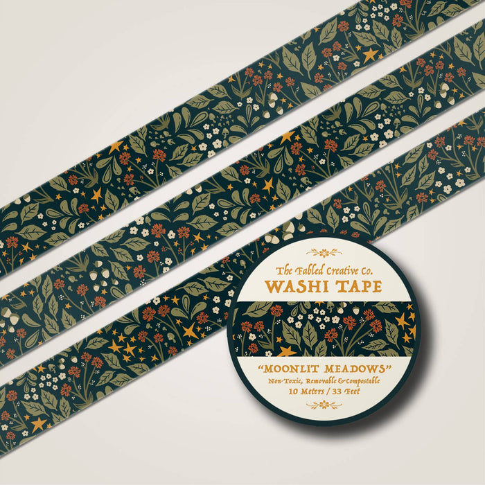Moonlit Meadows Washi Tape