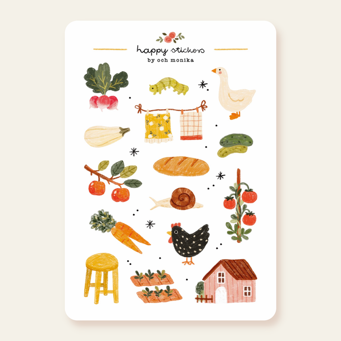 Countryside - Sticker Sheet