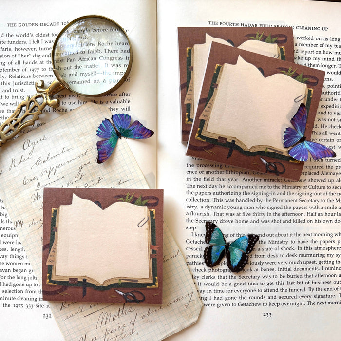 Botanist's Book Sticky Notes