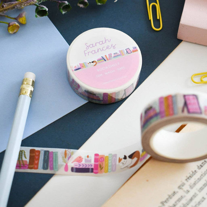 Bookshelf Washi Tape