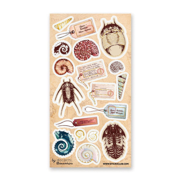 Unearthed Curiosities Sticker Sheet