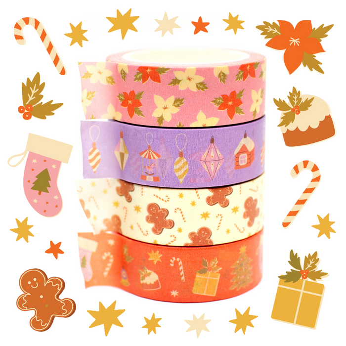 Limited Edition Exclusive Washi Tape - Christmas