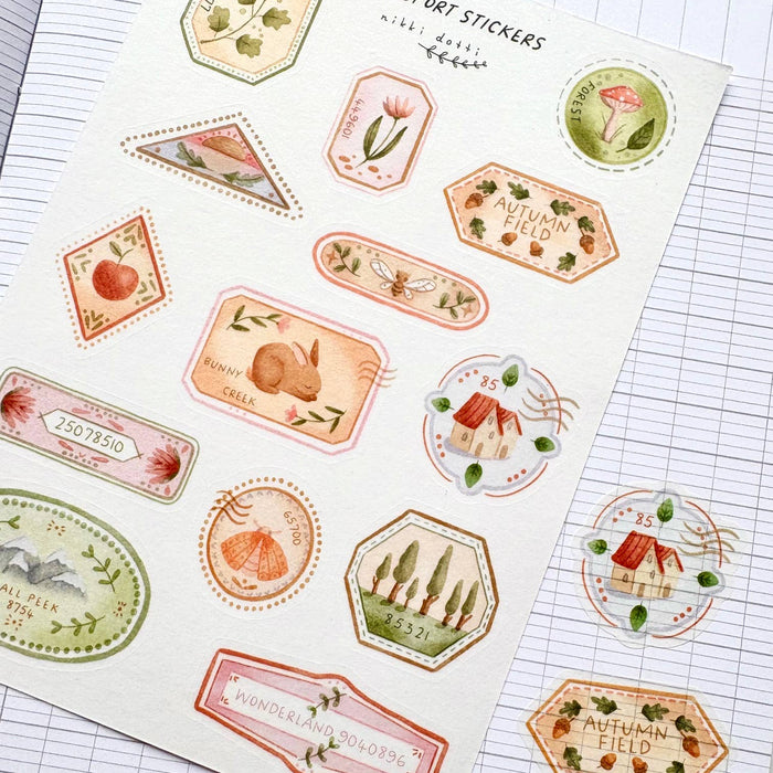 Sticker Sheet - Passport