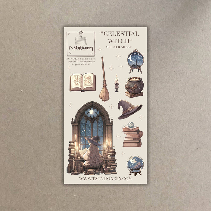 Celestial Witch Sticker Sheet