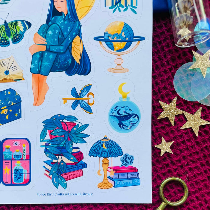 Sky Fairy Sticker Sheet