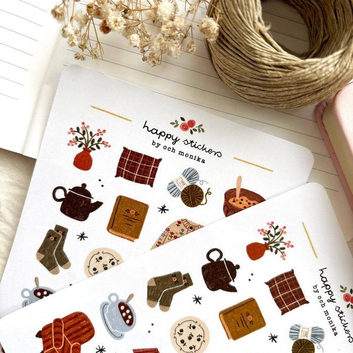 Cozy Home - Sticker Sheet