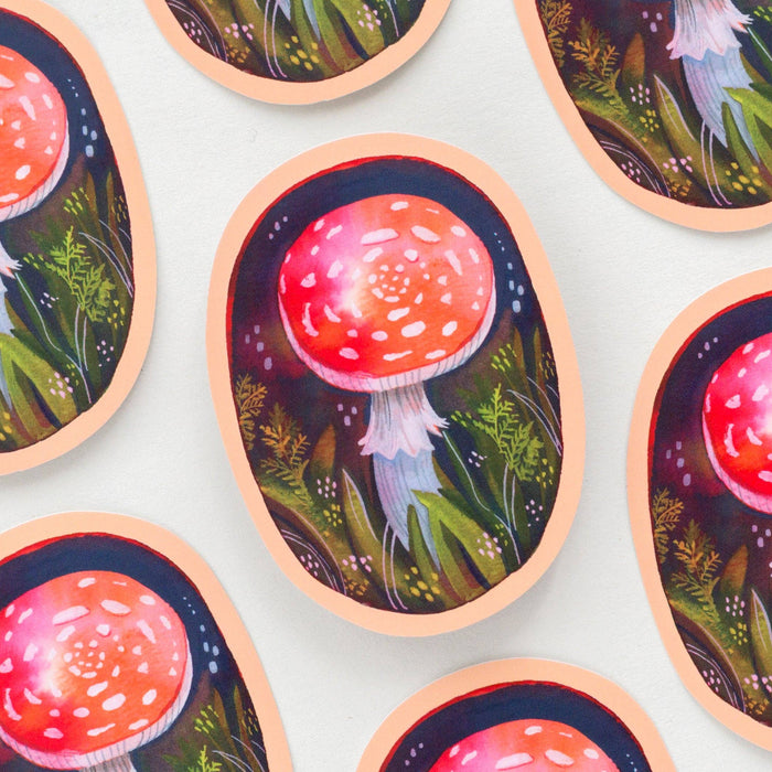 Vinyl Sticker — Mushroom