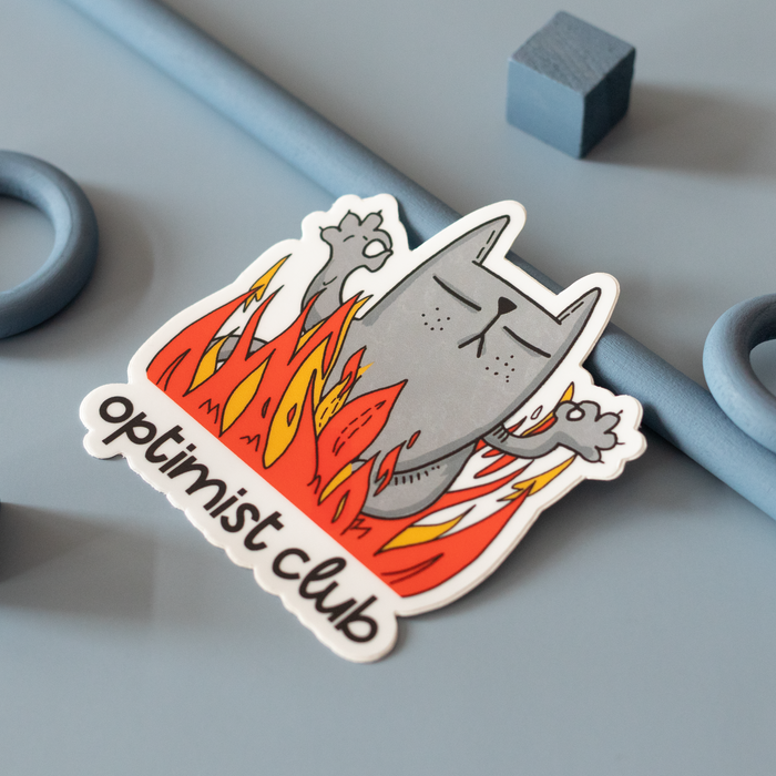 Optimist Club Vinyl Sticker