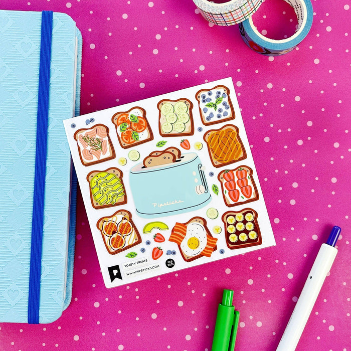 Toasty Treats Stickers