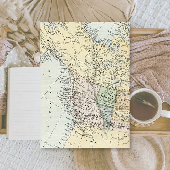 Old Maps Scrapbook Paper Pack