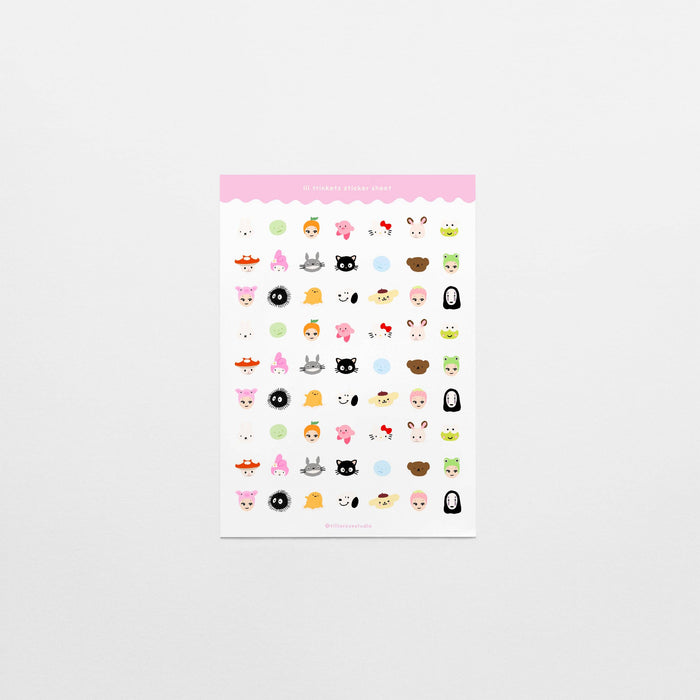 Lil Trinkets Clear Sticker Sheet