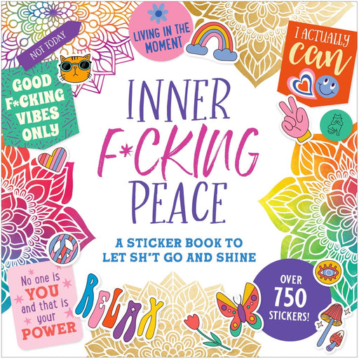 Peter Pauper Press Inner F*cking Peace Sticker Book