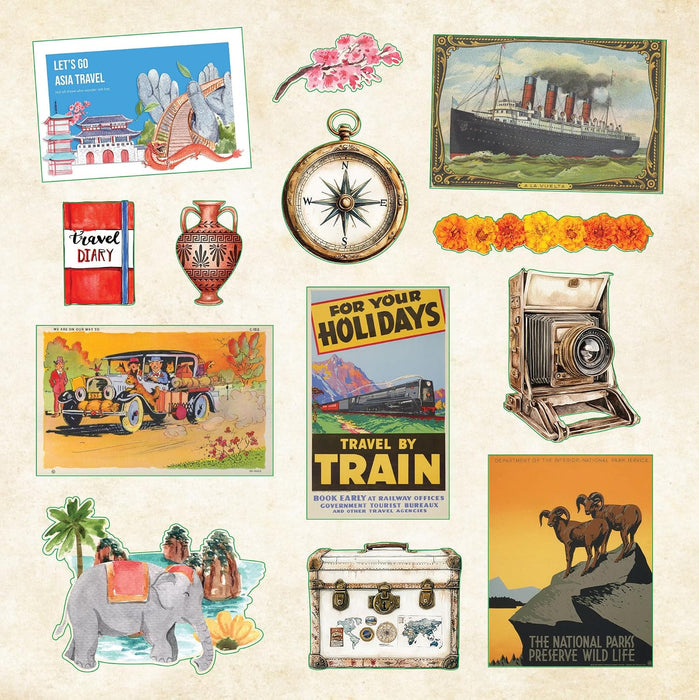 Travel Odyssey Sticker Book - Over 700 Stickers!