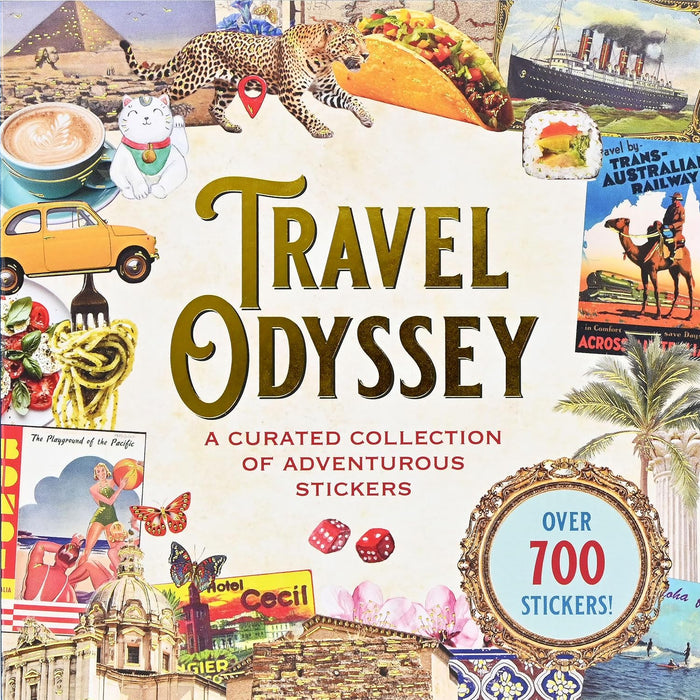 Travel Odyssey Sticker Book - Over 700 Stickers!