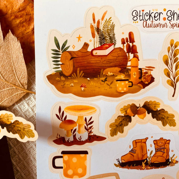 Autumn Spirit Sticker Sheet