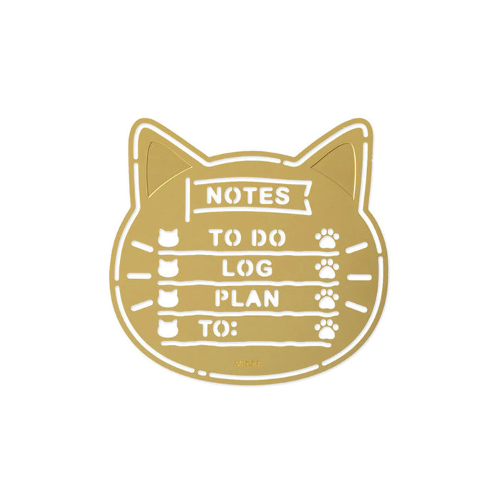 Brass Motif Template - Cat