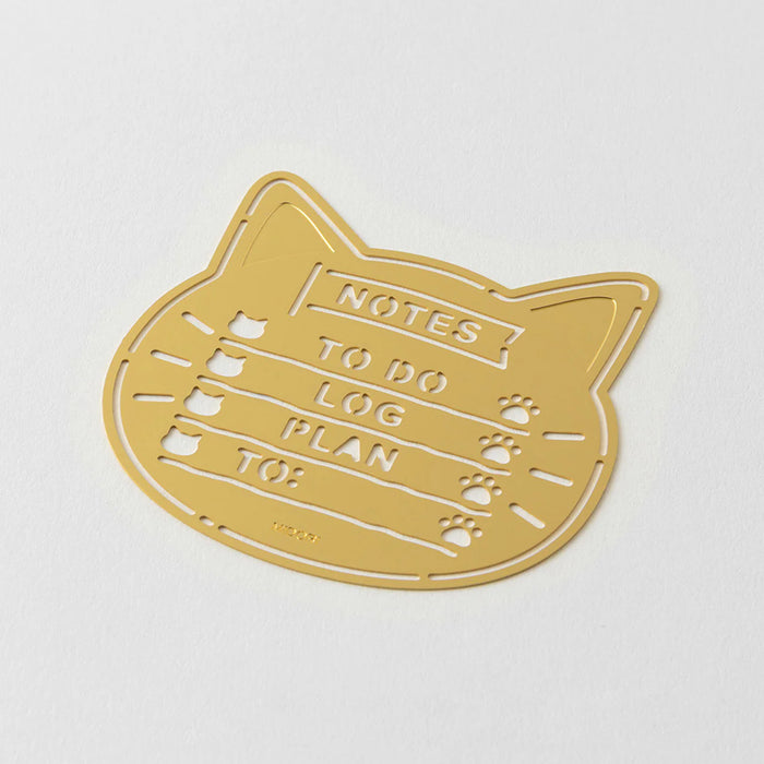 Brass Motif Template - Cat