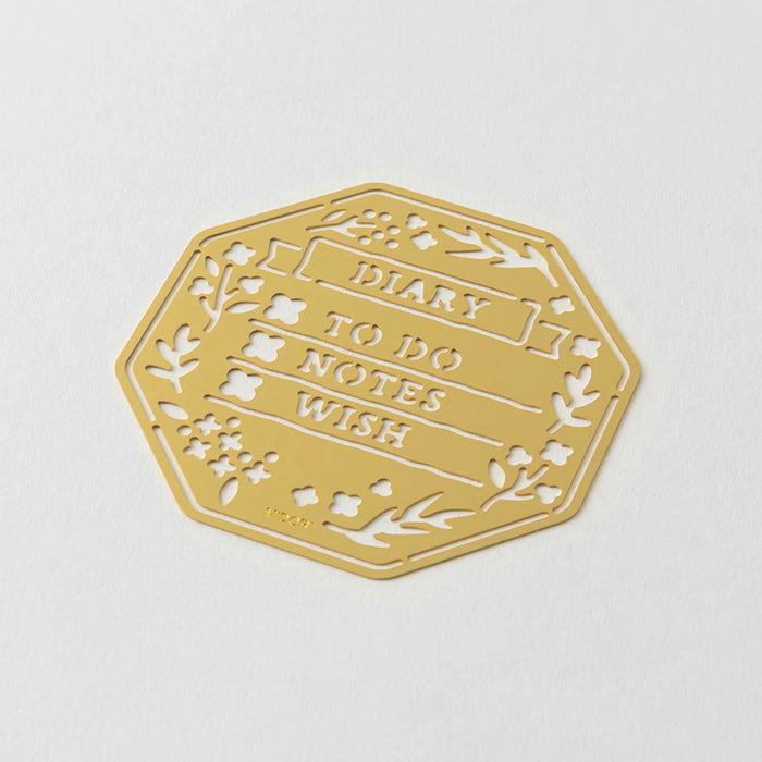 Brass Motif Template - Wreath