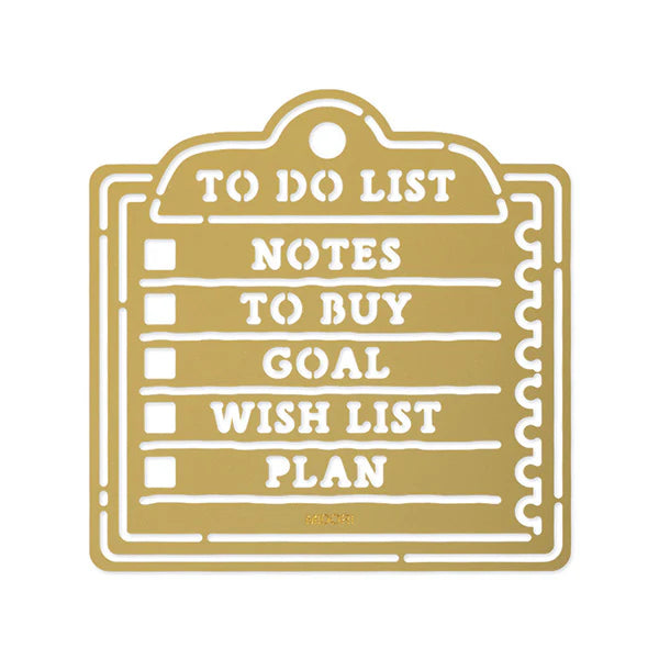 Brass Motif Template - Memo