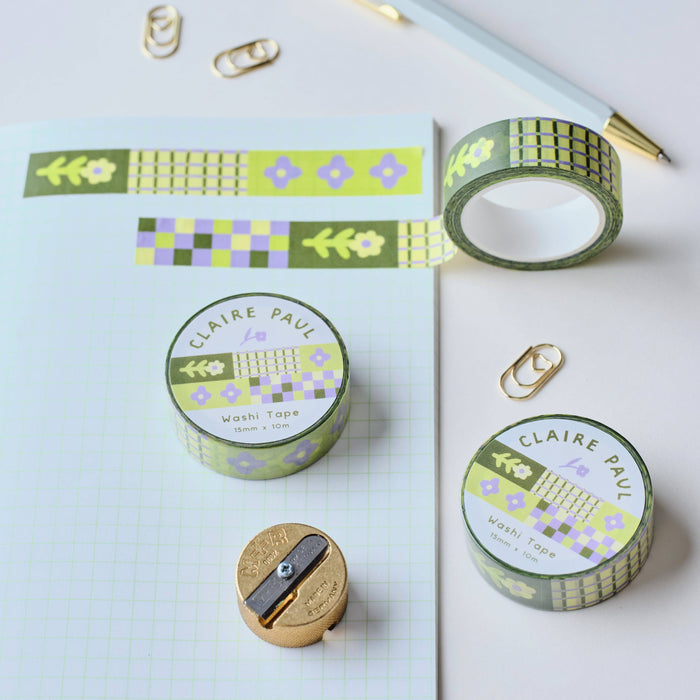 Flower Patch Washi Tape