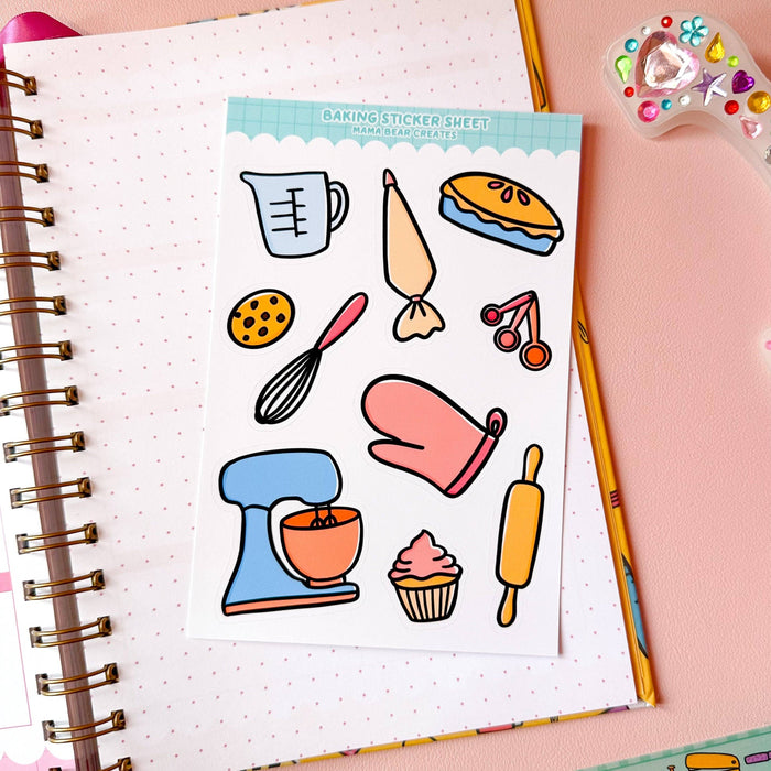 Baking Sticker Sheet