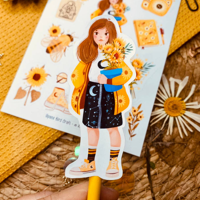 Sunflower Sticker Sheet