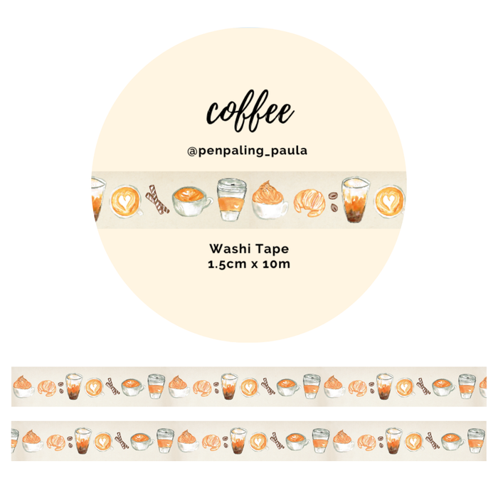 Coffee - Washi Tape