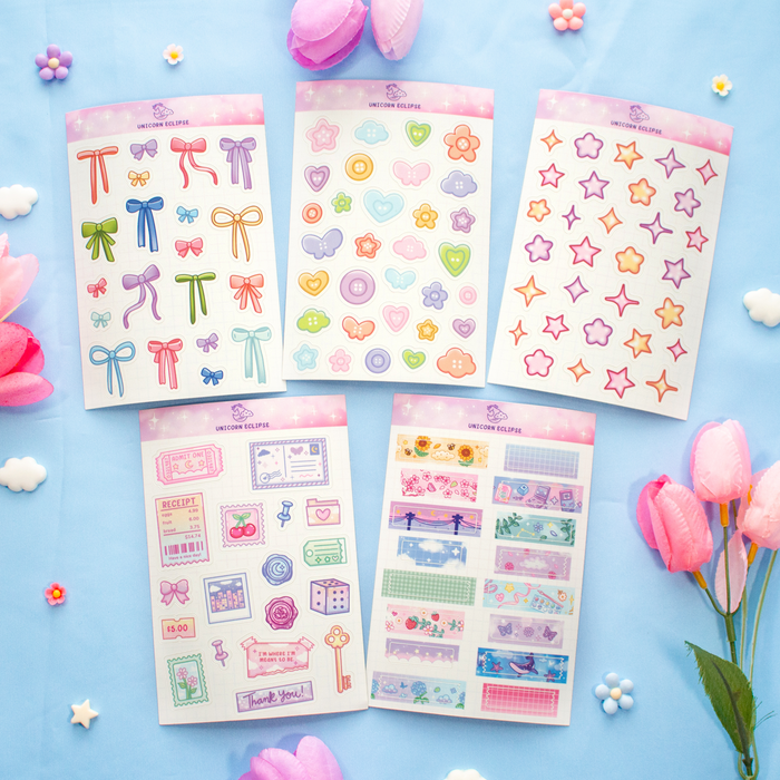 Junk Journal Sticker Kit