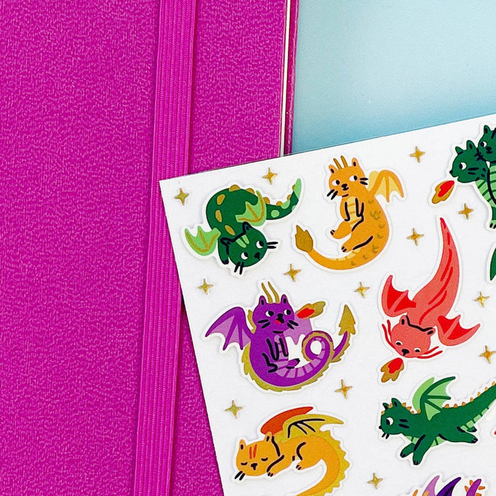 Dragon Meowgic Stickers