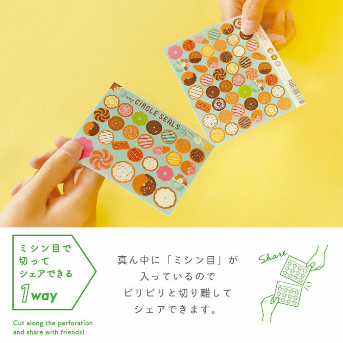 Spring Pattern 3-Way Stickers - Spring Flowers