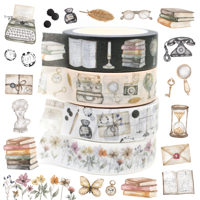 Limited Edition Exclusive Washi Tape - Vintage