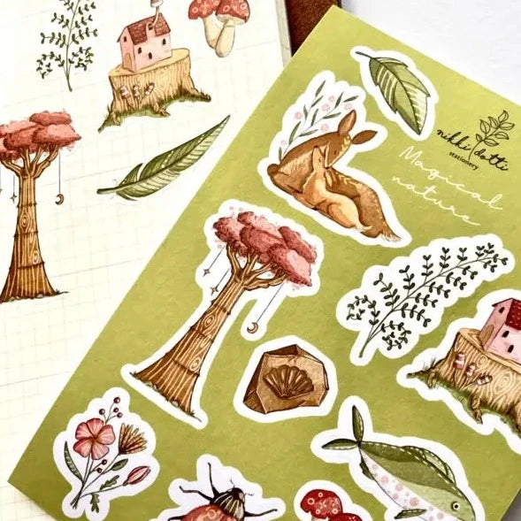 Sticker Sheet - Magical Nature