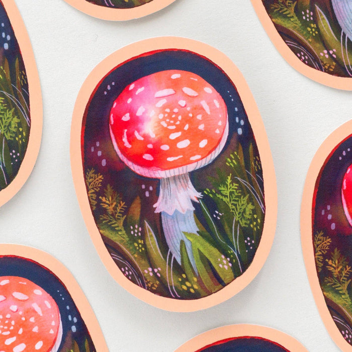 Vinyl Sticker — Mushroom