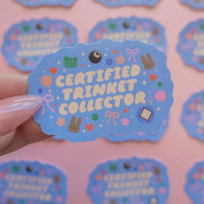 Trinket Collector Vinyl Sticker