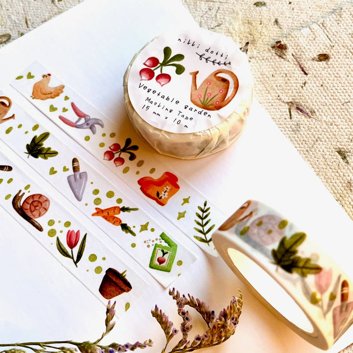 Vegetable Garden Washi Tape