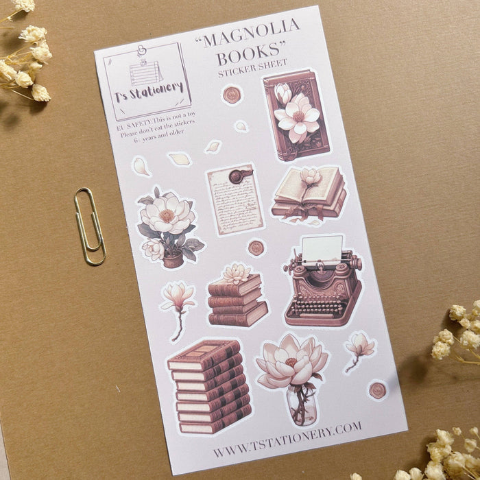 Magnolia Books Sticker Sheet