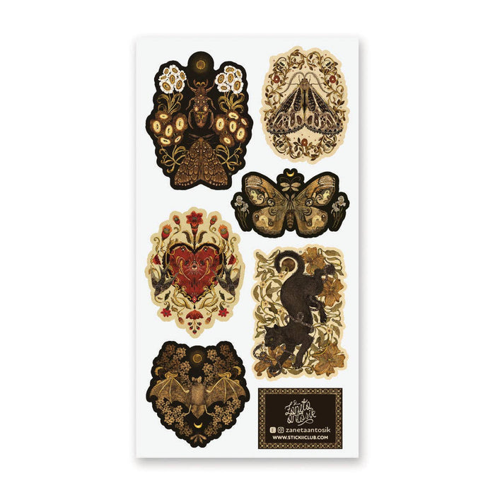Twilight Garden Sticker Sheet