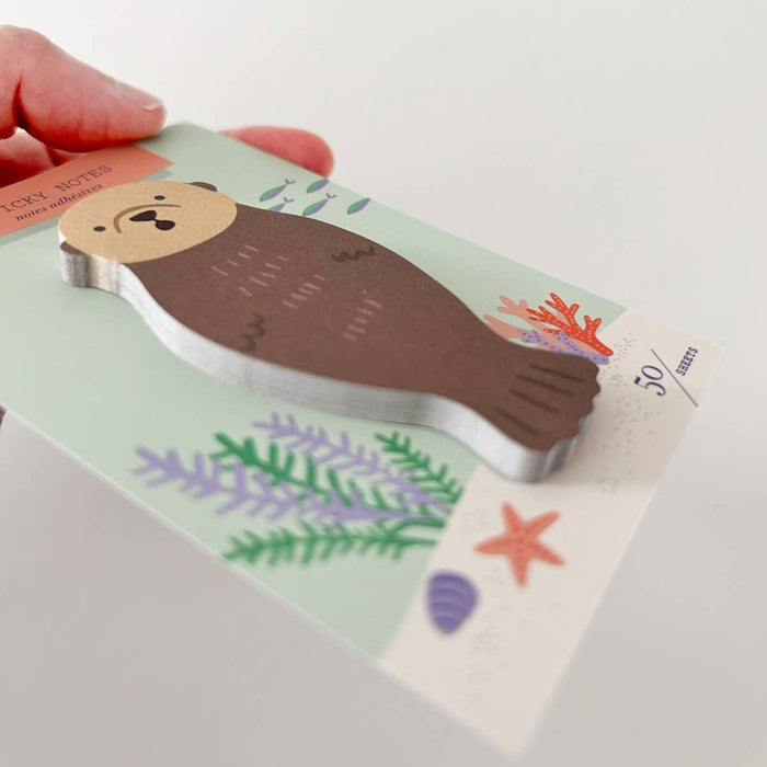 Sea Otter Sticky Notes