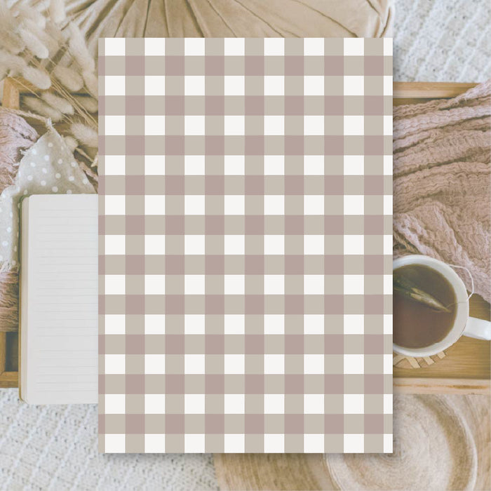 Gingham A5 Scrapbook Paper Pack